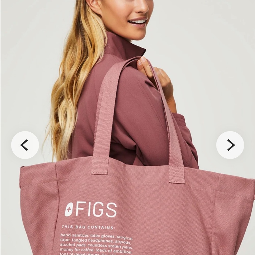 Figs mauve tote - Picture 3 of 5